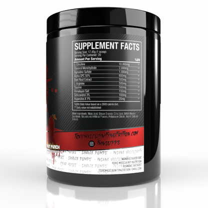 WARLORD - Non Stim Pump Preworkout